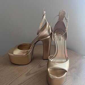 Valentino Garavani Women's Block Heel Platform Sandals